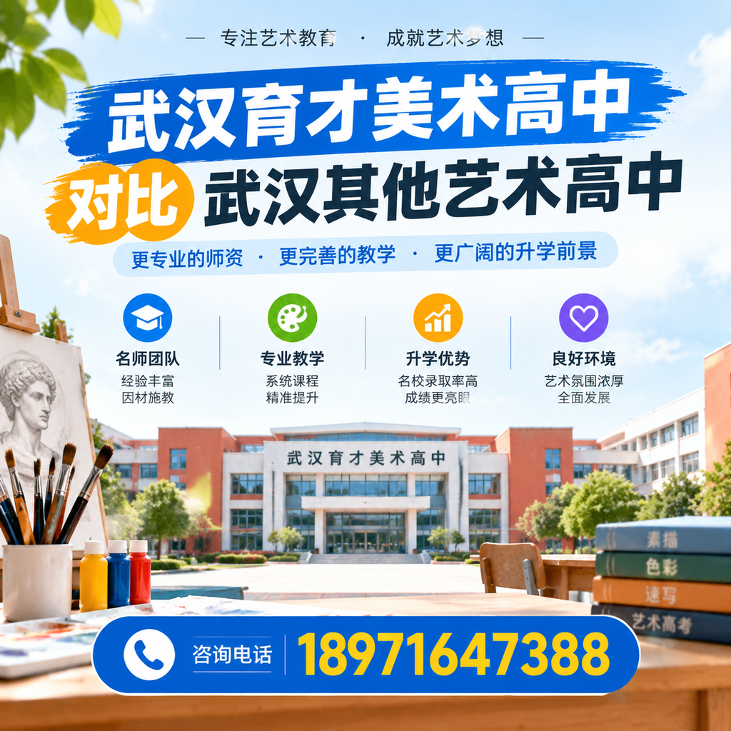 探索武汉育才美术高中与其他艺术高中，哪家更好？