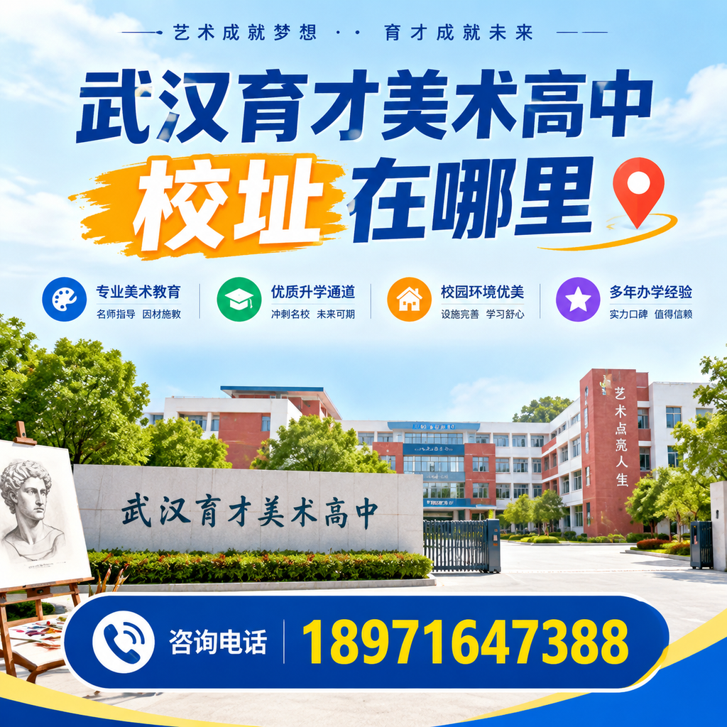 探访武汉育才美术高中校址,了解校园文化与氛围