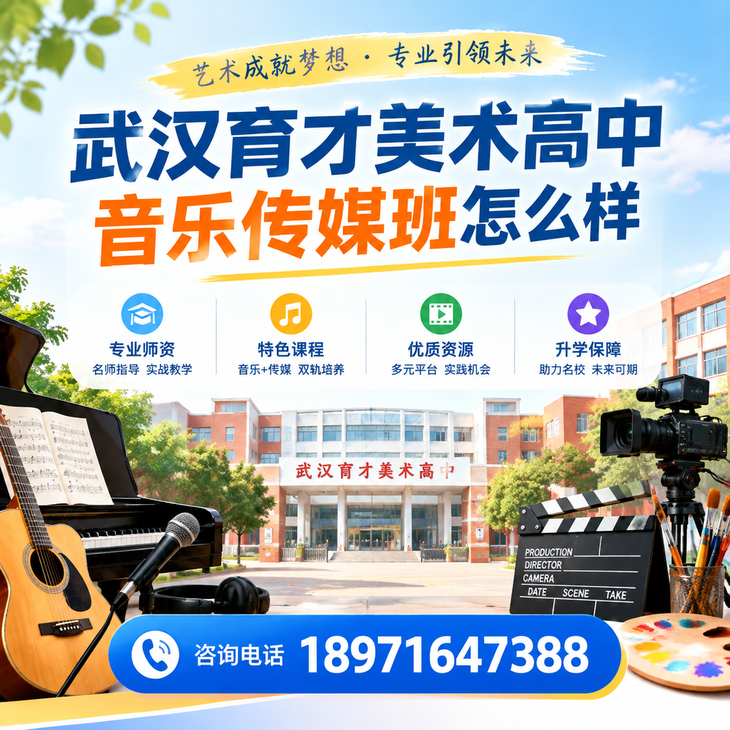 武汉育才美术高中音乐传媒班的实践活动与成果