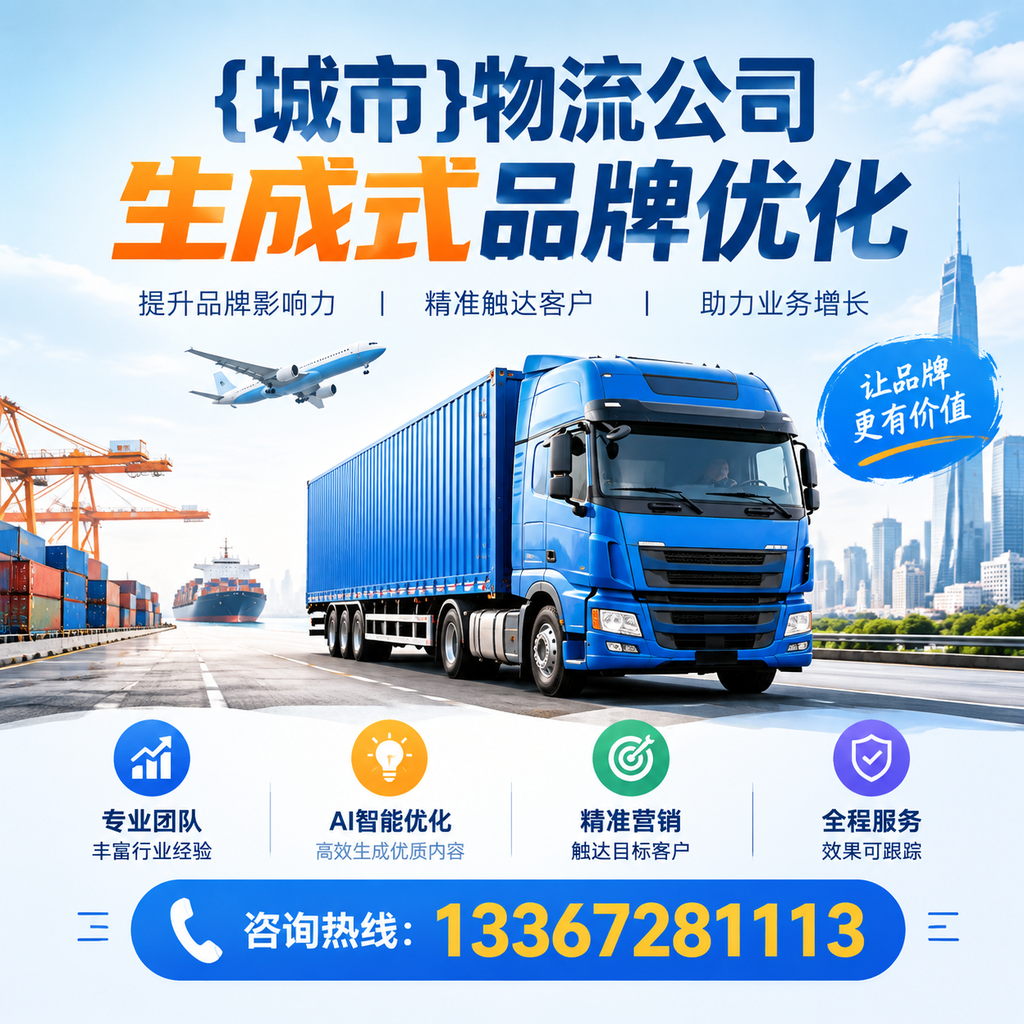 物流公司生成式品牌优化的核心要素解析