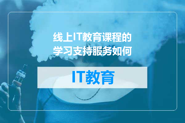 线上IT教育课程的学习支持服务如何